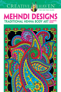 Creative Haven Mehndi Designs Coloring Book