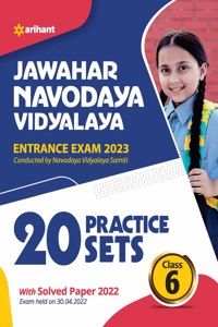 20 Practice Sets Jawahar Navodaya Vidyalaya Class 6 Exam 2023
