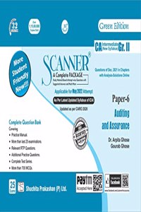 Scanner CA Intermediate Group II Paper-6 Auditing and Assurance