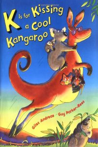 K Is For Kissing A Cool Kangaroo