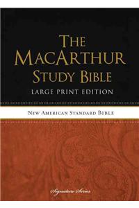 MacArthur Study Bible-NASB-Large Print