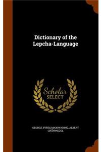 Dictionary of the Lepcha-Language