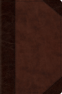 ESV Personal Reference Bible (Trutone, Brown/Walnut, Portfolio Design)