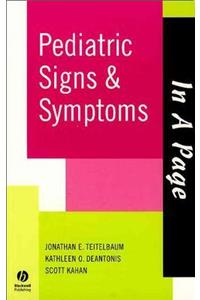 In a Page Pediatric Signs & Symptoms