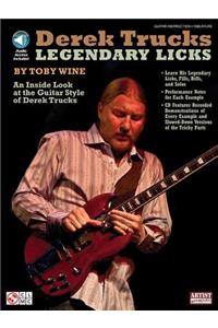 Derek Trucks Legendary Licks: An Inside Look at the Guitar Style of Derek Trucks Book/Online Audio