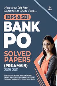 IBPS and SBI Bank PO Solved Papers Pre and Main 2020