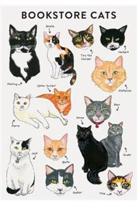 Bibliophile Flexi Journal: Bookstore Cats: (Cat Gifts for Cat Lovers, Cat Journal, Cat-Themed Gifts)