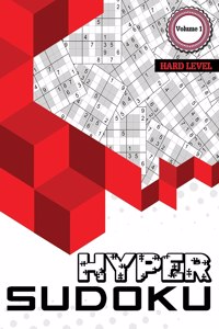 Hyper Sudoku: 300 Hard Level Sudoku, Sudoku Hard Puzzle Books, Hard Sudoku Books for Adults, Volume 1