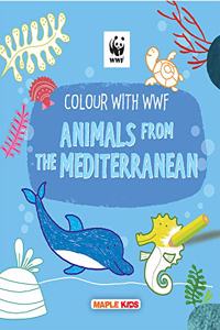 WWF Animal Colouring Book - Mediterranean