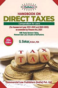 Padhuka's Handbook on Direct Taxes - 20/editon, 2021