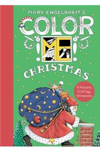 Mary Engelbreit's Color Me Christmas Book of Postcards: A Christmas Holiday Book for Kids