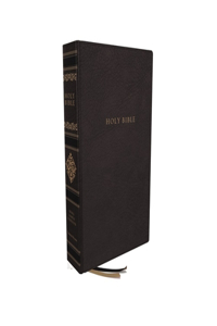 Kjv, Sovereign Collection Bible, Personal Size, Genuine Leather, Black, Red Letter Edition, Comfort Print: Holy Bible, King James Version