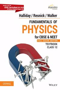 Fundamentals of Physics: CBSE Class 12 (CBSE & NEET) - Set of Textbook & Practice Book (Maestro)