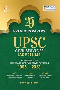 29 Years UPSC Civil Services Previous Papers (ENGLISH)