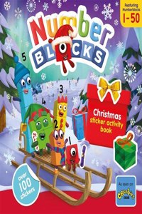 Numberblocks Christmas Sticker Fun