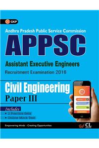 APPSC (Assistant Executive Engineers) Civil Engineering Paper III Includes 2 Mock Tests