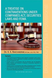 A Treatise on Contraventions Under Companies Act, Securities Laws and FEMA