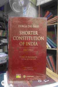 Shorter Constitution of India volume 2