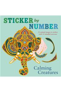 Sticker by Number: Calming Creatures