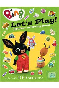 Let's Play sticker activity book