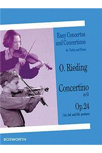 Concertino in G Op. 24: Easy Concertos and Concertinos Series for Violin and Piano