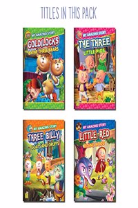 My Amazing Stories | The Little Red Hen | Value Pack of 4 | Fun Exciting Stories For Kids