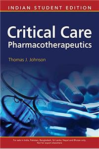 Critical Care Pharmacotherapeutics