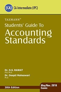 Students' Guide to Accounting Standards(CAIntermediate)(For May/Nov. 2018 Exams)