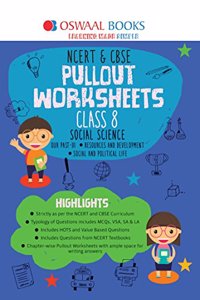 Oswaal NCERT & CBSE Pullout Worksheets Class 8 Social Science Book (For March 2020 Exam)