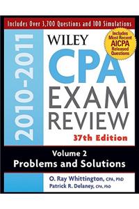 Wiley CPA Examination Review, Volume 2: Problems and Solutions: Problems and Solutions