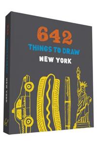 642 Things to Draw: New York (Pocket-Size)