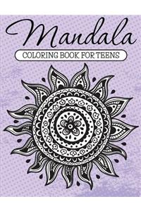 Mandala Coloring Book For Teens