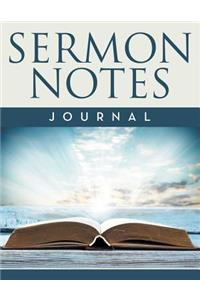 Sermon Notes Journal