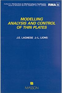 Modelling analysis and control of thin plates (Recherches en mathematiques appliquees)