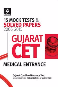 15 Mock Tests & Solved Papers for Gujarat CET Medical Entrance