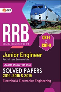 RRB Junior Engineer 2022-23 CBT I & II : Electrical & Electronics Engineering, Chapter-wise & Year-wise Solved Papers (2014, 2015 & 2019) -35 Sets by GKP