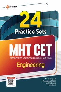 24 Practice Sets MHT CET Engineering Entrance 2023