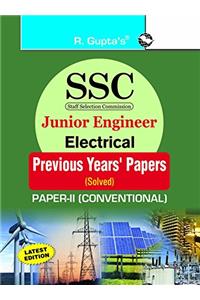 SSC: Junior Engineer Exam Electrical (Paper-II : Conventional) : Previous Years' Papers