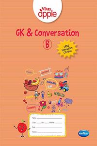 Navneet Apple G.K. & Conversation B (W.VCD)SR.K.G. |English| Pre School Book |