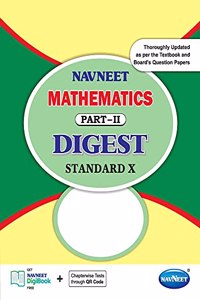 Std 10 | Mathematics Digest Part 2 | Navneet | English Medium | Maharashtra State Board | SSC