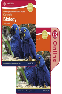 Complete Biology for Cambridge International as and a Level: Student Book with Access Code Card Third Edition