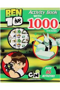 Ben 10 Activity Book With 1000 Stickers