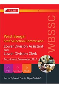 West Bengal Staff Selection Commission Lower Division Assistant and Lower Division Clerk Recruitment Examination 2015 (20.71)