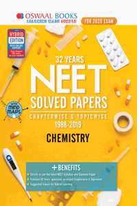 Oswaal NEET Question Bank Chapterwise & Topicwise Chemistry Book (For March 2020 Exam)