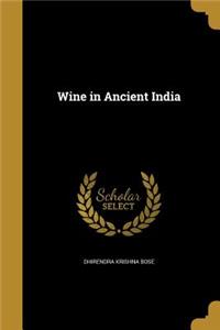 Wine in Ancient India