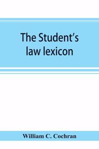 student's law lexicon