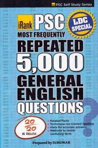 PSC Most Frequently Repeated 5000 General English Questions