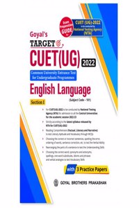 Goyal Target CUET (UG) 2022 English Language