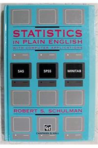 Statistics In Plain English With Computer Applications