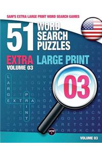 Sam's Extra Large-Print Word Search Games